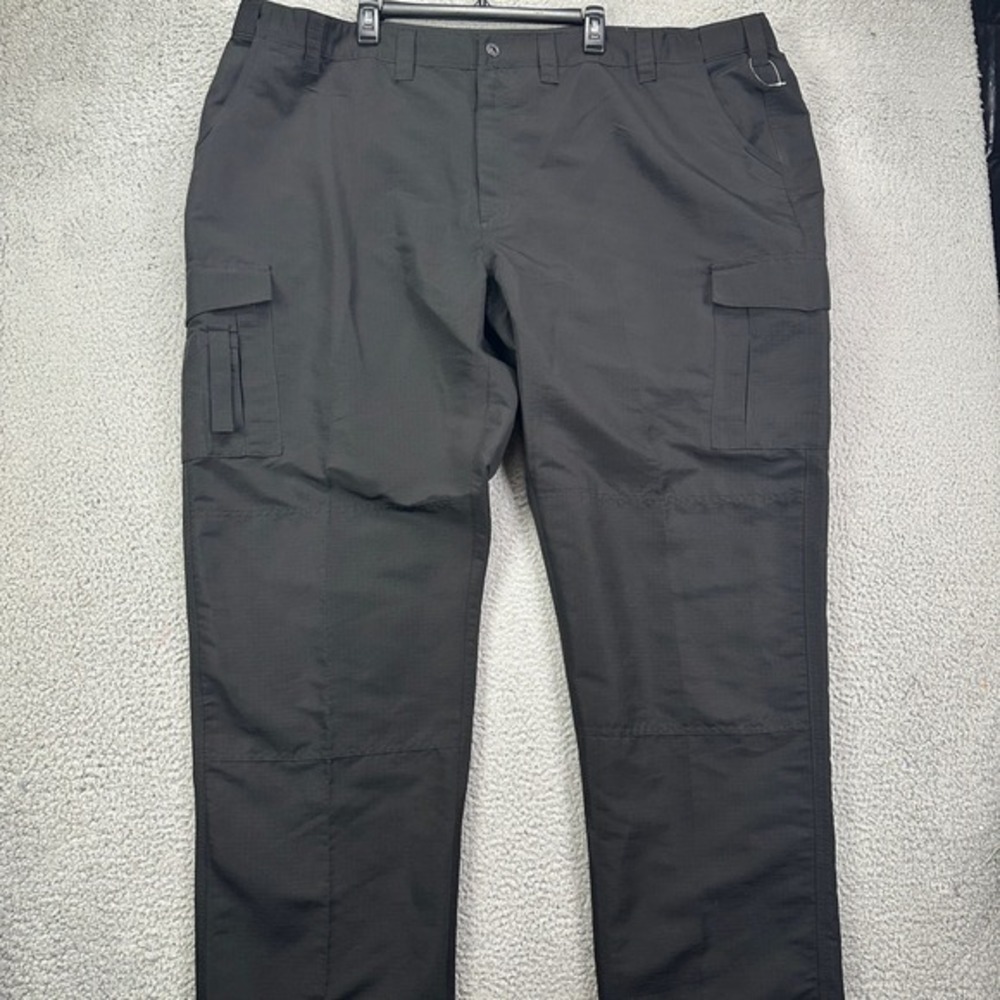 Proper Pants Cargo Mens 54U‎ Black Ripstop Utility Pockets Hiking Outdoor NEW
